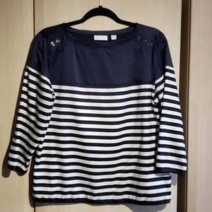 NY&Co Striped Blouse
